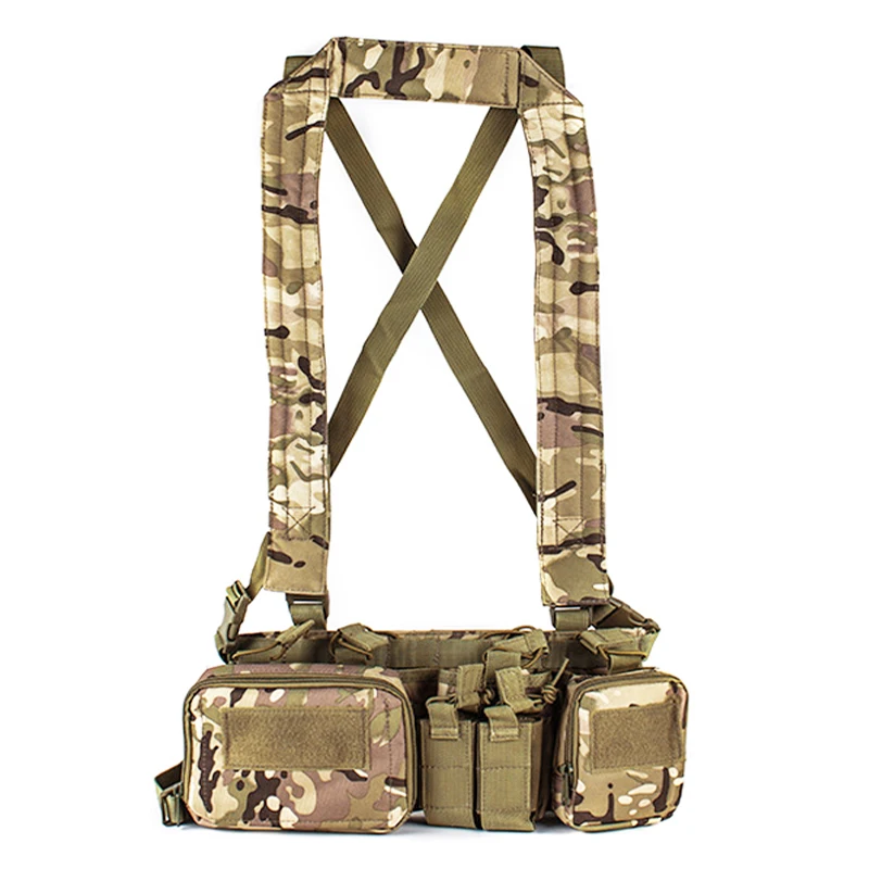 Chaleco táctico para hombre, chaleco militar de combate, ejército, caza, Airsoft, armadura corporal, chaleco protector multifunción para juego de guerra al aire libre y Paintball - imagen 4