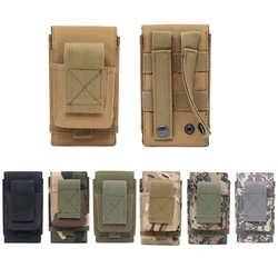 Bolsa táctica MOLLE para móvil - Funda de cintura multiusos