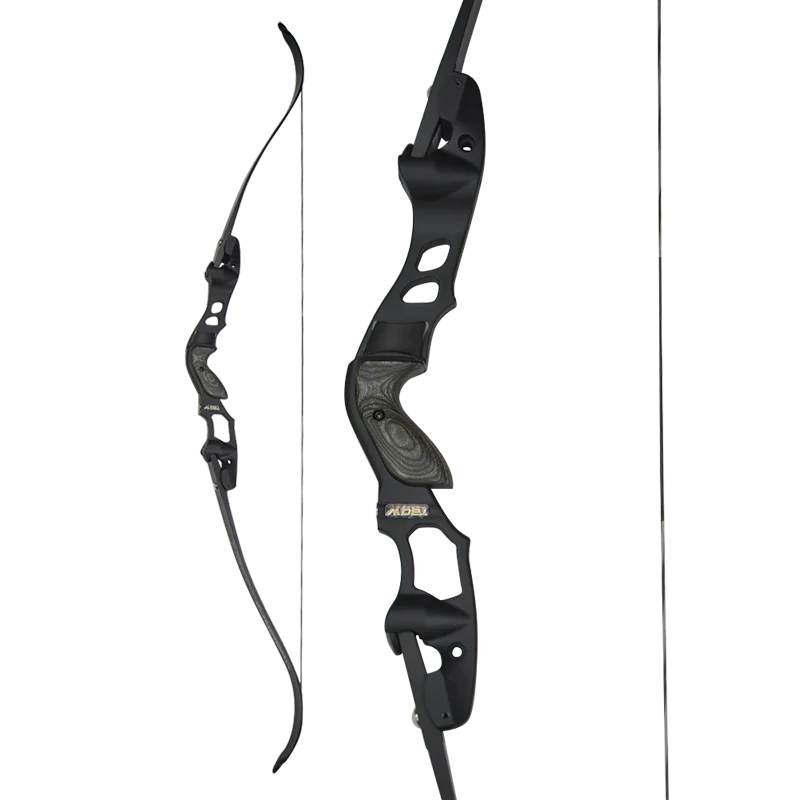 Arco recurvo de caza americana, arco largo tradicional con interfaz ILF Gordon de arce laminado para tiro, 63 pulgadas, 30-55Ibs - imagen 4