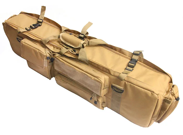 Funda de nailon 1000D para caza, bolsa de pistola táctica M249, Airsoft, senderismo, transporte, 100CM - imagen 4