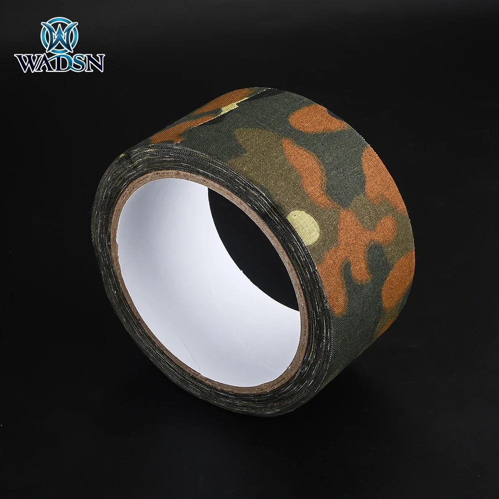WADSN-Cinta de camuflaje táctico para Rifle de caza, accesorio de pistola impermeable, 5cm x 10m, M4, AR15 - imagen 5