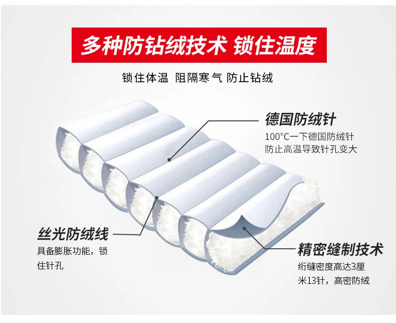 Pantalones Plumón Pato - Sistema de protección