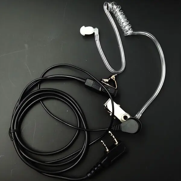 Auricular de tubo de aire AT-G2.0-K1, auricular de tubo de aire con cable para UV-82 UV-5R BF-888s KD-C1 plus Walkie Talkie de mano con enchufe K - imagen 5