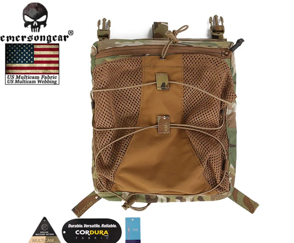 LXB estilo Bungee casco mochila para 420 chaleco caza, Airsoft Paintball, mochila bolsa de almacenamiento, cubierta a prueba de polvo, regalo - imagen 5