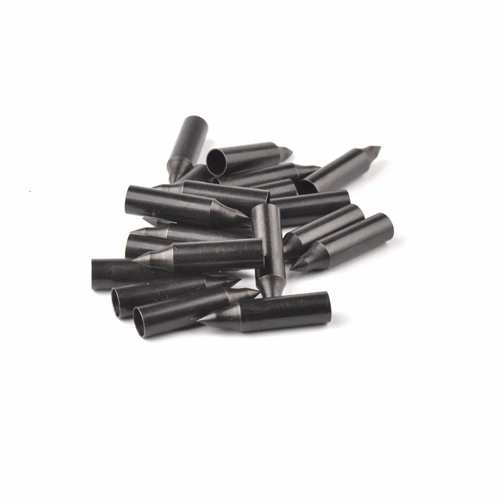 Puntas de punto de destino de campo, puntas de acero al carbono para caza con punta de flecha, accesorios de arco compuesto, 100 Gr, 12 Uds. - imagen 3