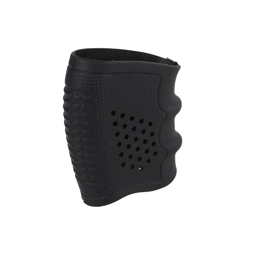 Guante táctico de goma para pistola, funda antideslizante para Glock, accesorios de caza tácticos - imagen 2