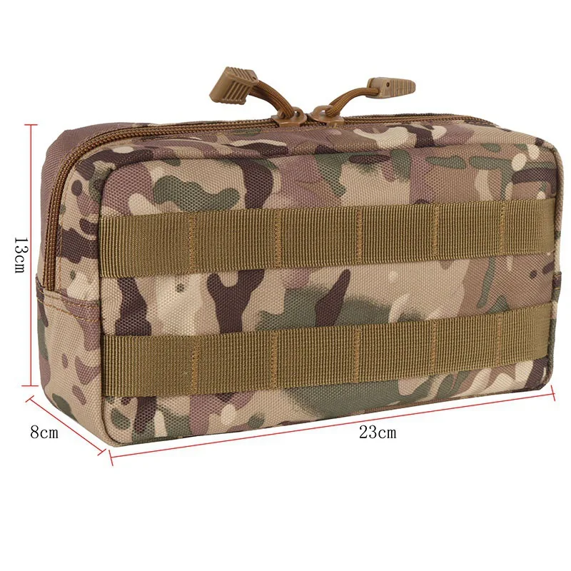 Bolsa táctica Molle, bolsa organizadora EDC, bolsa de granada Airsoft, bolsillo suave, bolsa de caída de despejo de magzina para mochila, portador de placa - imagen 2