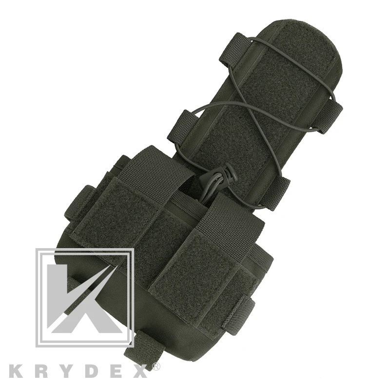 KRYDEX-Paquete de batería de contrapeso táctico MK2, caja de batería de GPNVG-18 para casco de combate, accesorio, sistema de retención de almacenamiento