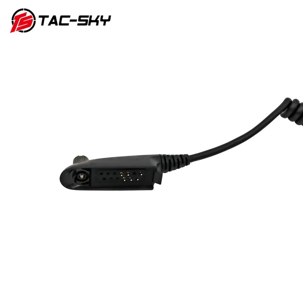 TAC-SKY auriculares tácticos adaptador militar PTT U94 PTT es adecuado para Motorola walkie-talkies GP140 GP320 GP328 GP338 GP340 - imagen 4