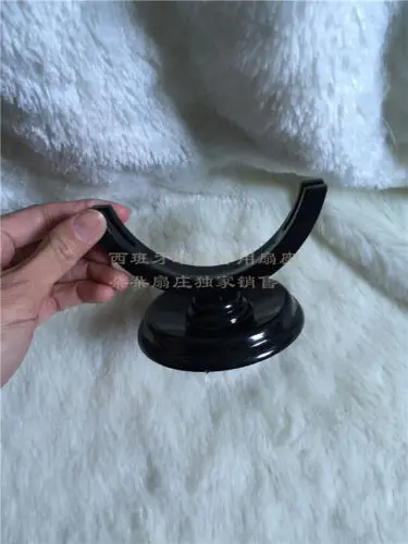 Soporte de ventilador plegable, soporte de madera, estilo chino, español - imagen 2