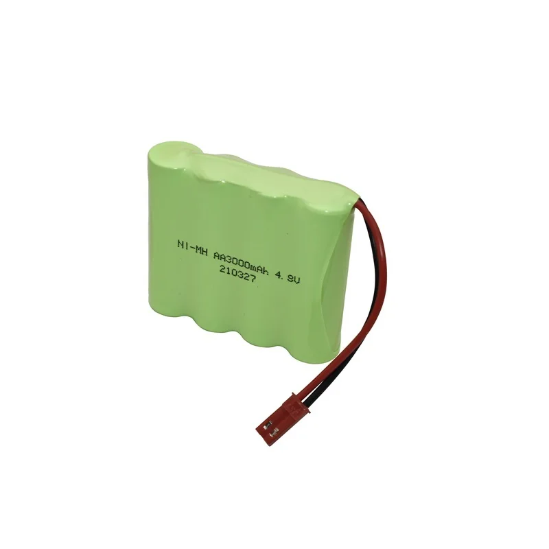 Batería NiMH recargable con enchufe JST, 1-5 piezas, 4,8 v, 3000mAh, para coches RC, Robots, tanques, pistolas, barcos, AA, 4,8 v - imagen 5
