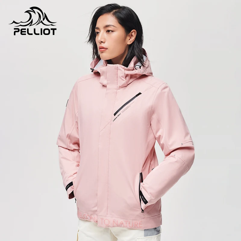 Pelliot-traje de esquí para mujer, chaqueta de invierno, impermeable, transpirable, térmico, para Snowboard, chaqueta femenina, abrigo de otoño para exteriores - imagen 3