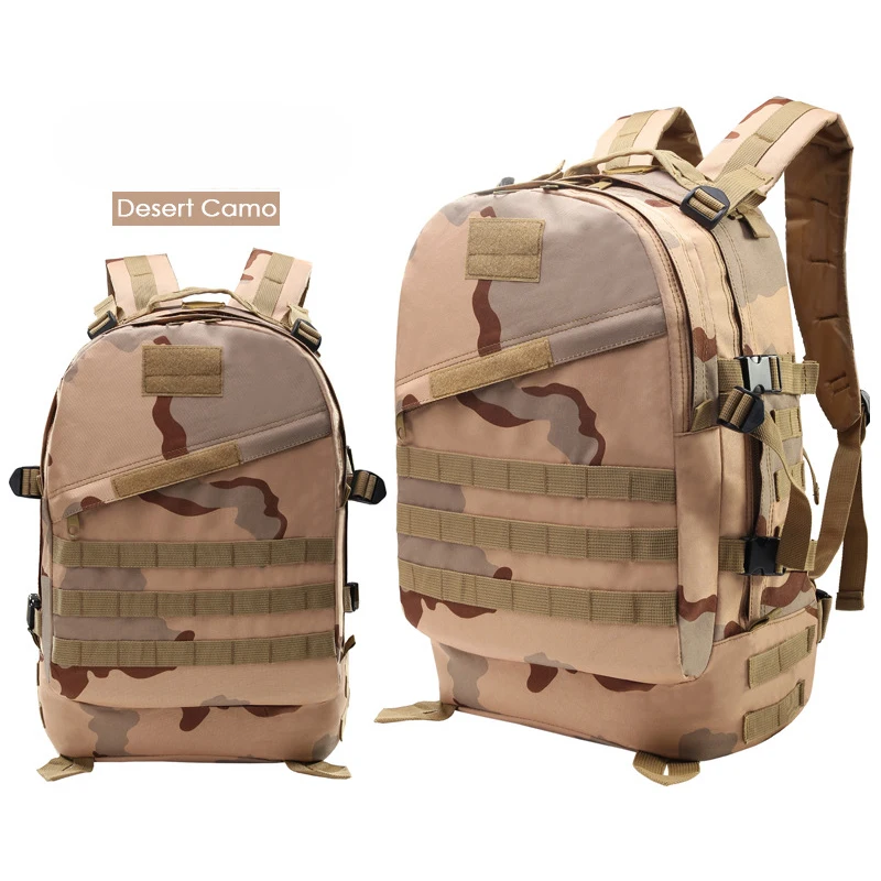 Bolso de hombro Molle 3D de supervivencia al aire libre, bolso deportivo para hombre, mochila de camuflaje militar, mochila táctica para senderismo para fanáticos del ejército - imagen 3