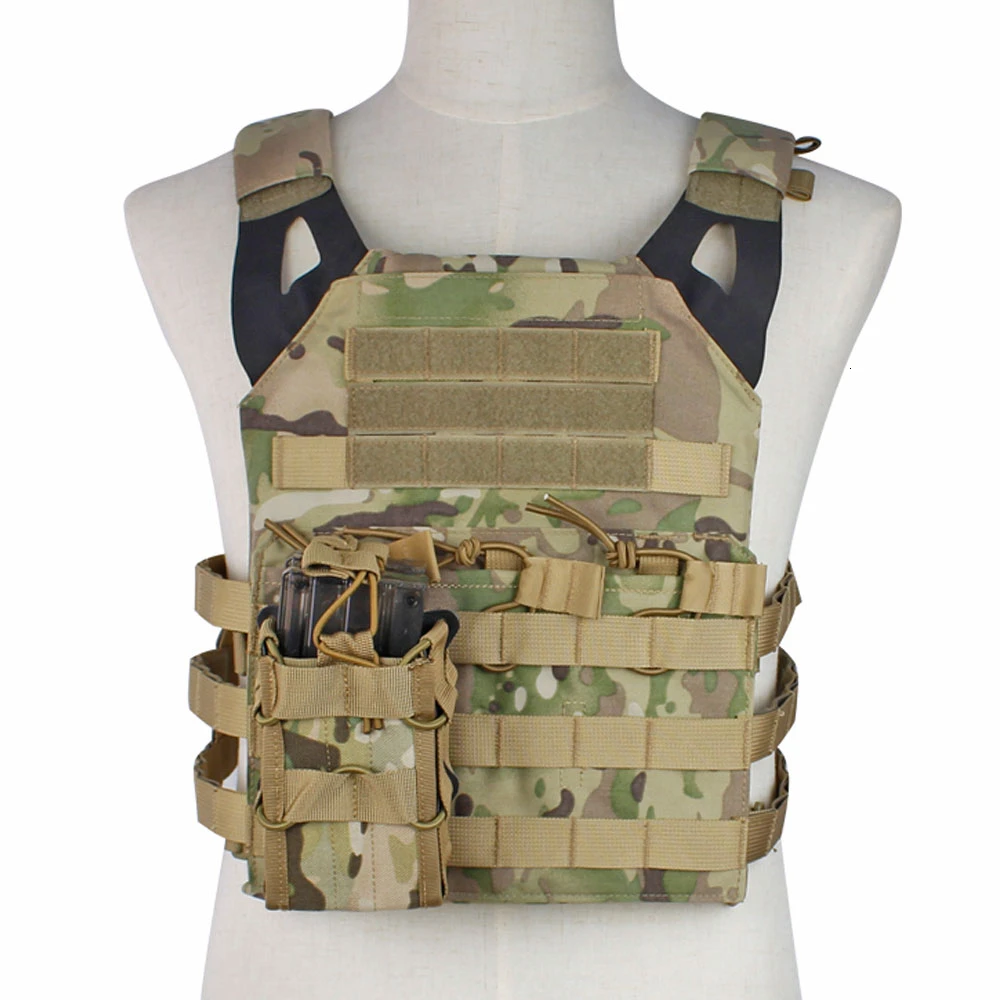 Tactical AK 7.62 M4 5.56 Bolsa de revista 1000D Nylon Molle System Bolsa de almacenamiento de doble capa Airsoft Rifle Hunting Accessories - imagen 5