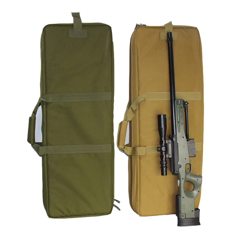 Funda táctica para Rifle de doble pistola, funda para M4 AR 15 Airsoft, funda para pistola de carabina, mochila para escopeta de tiro, accesorios de caza, 36 ", 90cm - imagen 4