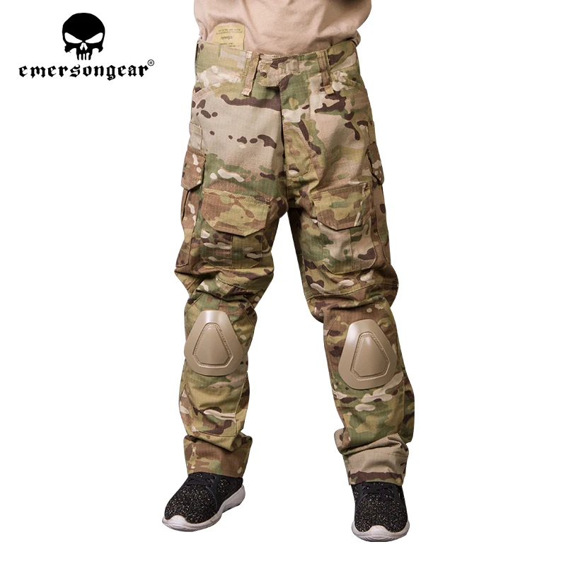 Emersongear-uniforme G3 para niños, camisa, pantalones, traje táctico, traje de camuflaje para niños, ropa deportiva de caza airsoft, chándal para niños de 5 a 14 años - imagen 5