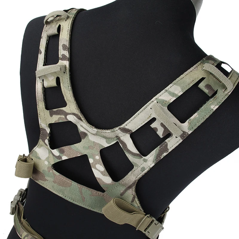 TMC3351 aparejo de pecho de luz de aire táctica, colgante de pecho, 500D, Cordura, Multicam, nuevo - imagen 5