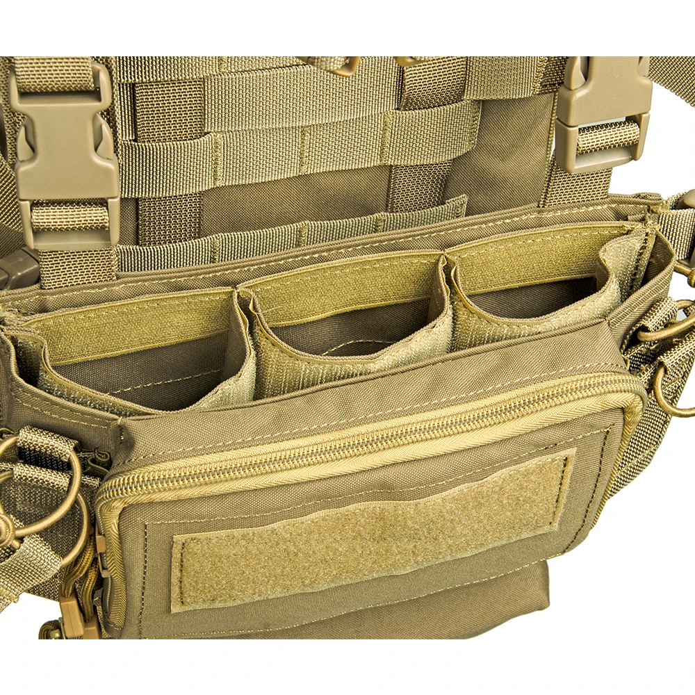 Paquete plano D3 Plus mochila de hidratación CB pecho Rig chaleco armadura Rifle AK M4 pistola revista bolsa exterior senderismo caza ejército bolsa - imagen 3