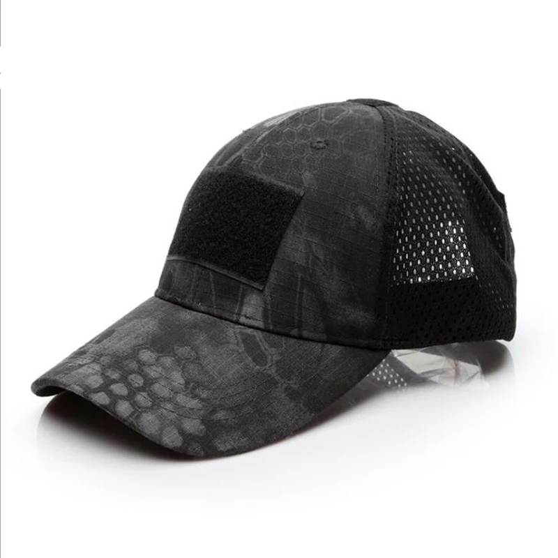 Gorro Multicam negro Kryptek para exteriores, gorra de malla de camuflaje de fuerza especial, sombrero Airsoft para hombres, gorras de béisbol tácticas para contratista - imagen 3