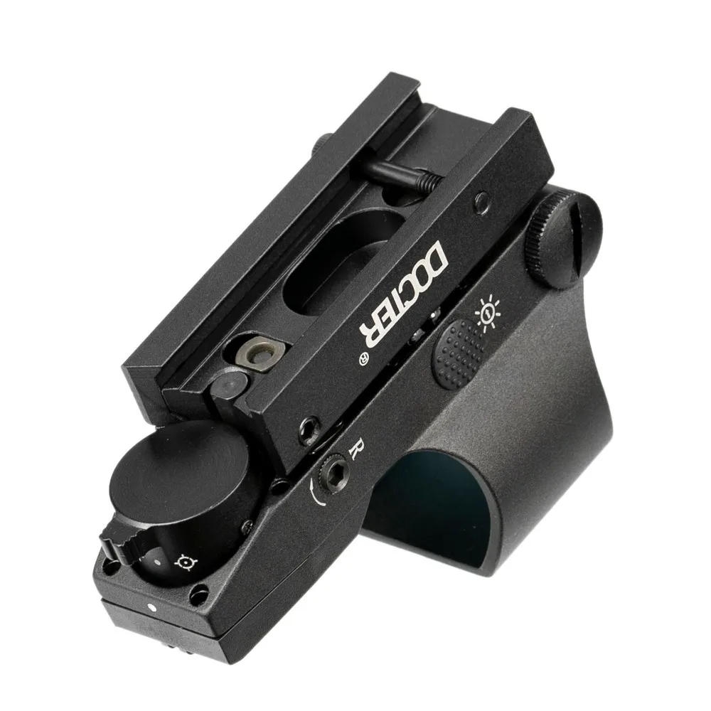 Red Dot Sight Optics Ravage 1x28x40 Red Dot Rifle Scope 4 Retícula Reflex Sight con base de 20 mm - imagen 2