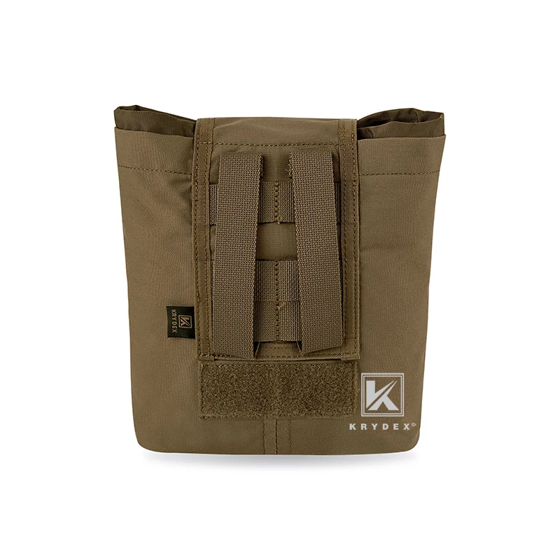 KRYDEX-bolsa de basura táctica MOLLE enrollable, bolsa plegable para recuperación de revistas, compacta, multiusos, accesorios de herramientas, bolsa de utilidad CB - imagen 2