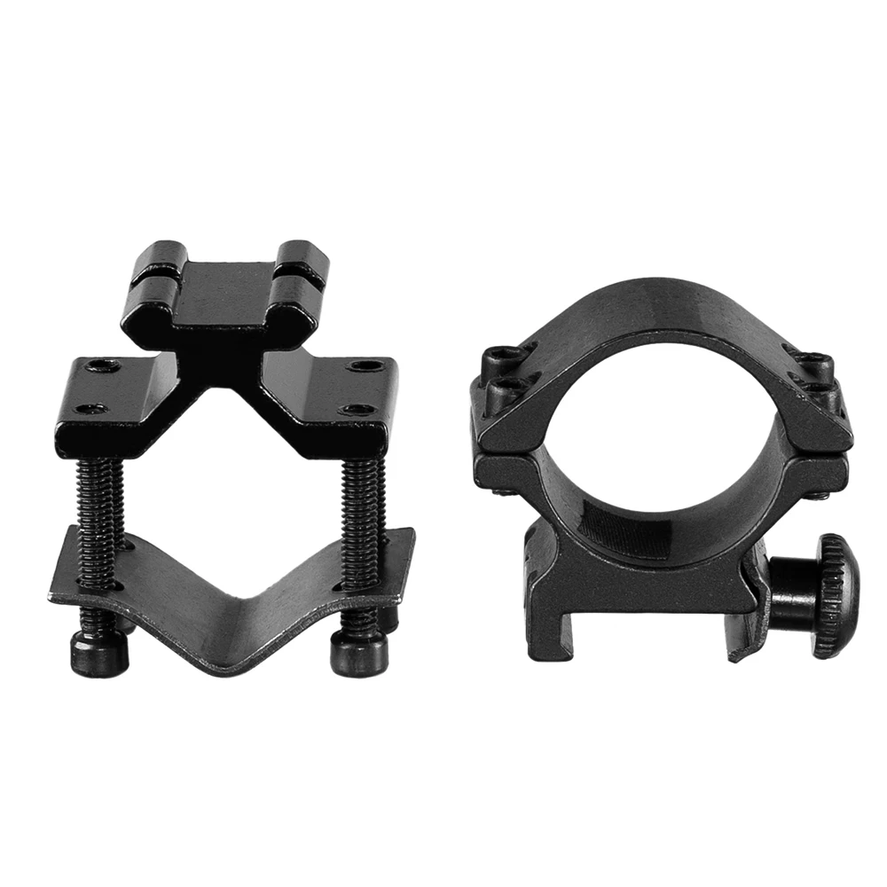 Soporte de anillo de tubo táctico K185 K186, 25,4mm, soporte de mira láser óptica para Rifle, montaje de alcance, riel Picatinny de 21mm, accesorios de caza - imagen 4