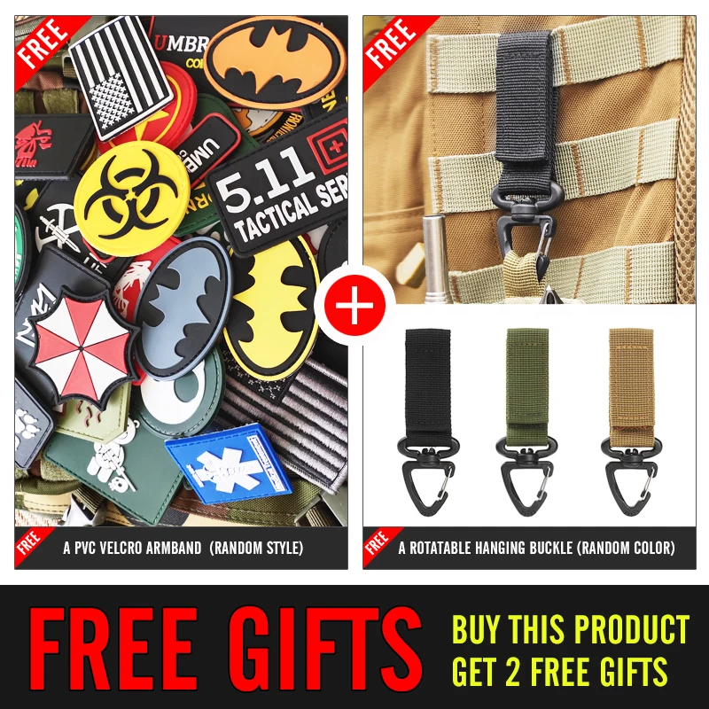 Nueva mochila táctica de 35L 900D para hombre, bolsa de camuflaje para acampar, senderismo, caza, escalada, mochila de viaje de utilidad para exteriores - imagen 2