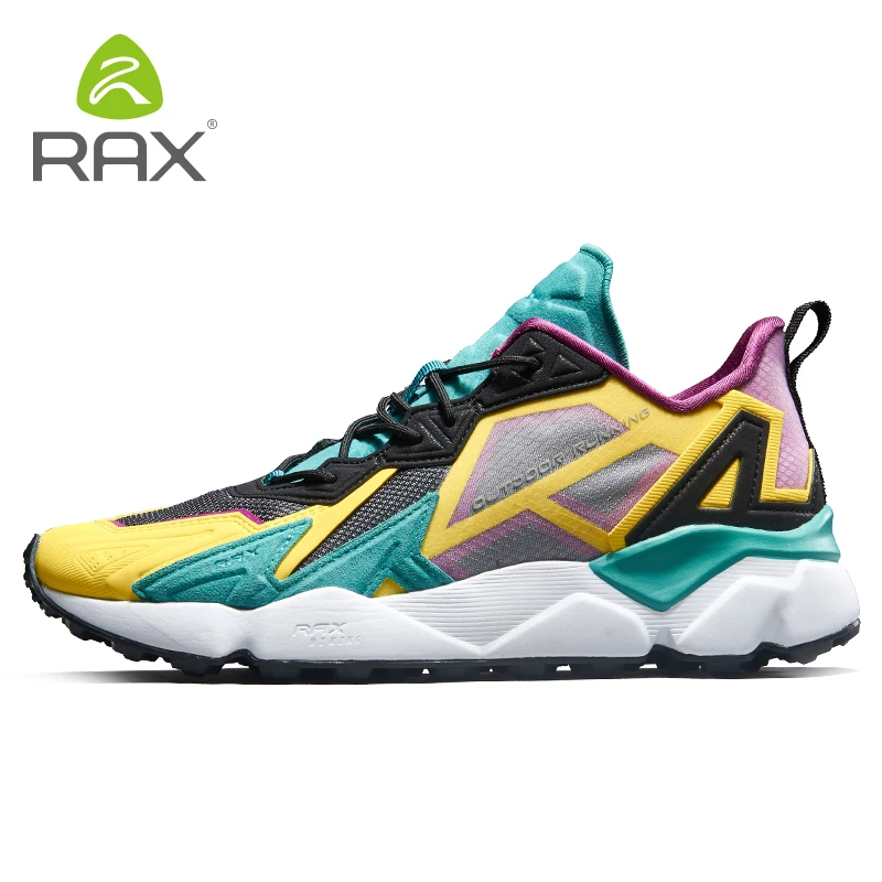RAX 2021 Zapatillas para correr para hombre, zapatos deportivos transpirables para exteriores, zapatillas ligeras para mujer, botas informales cómodas para caminar - imagen 3