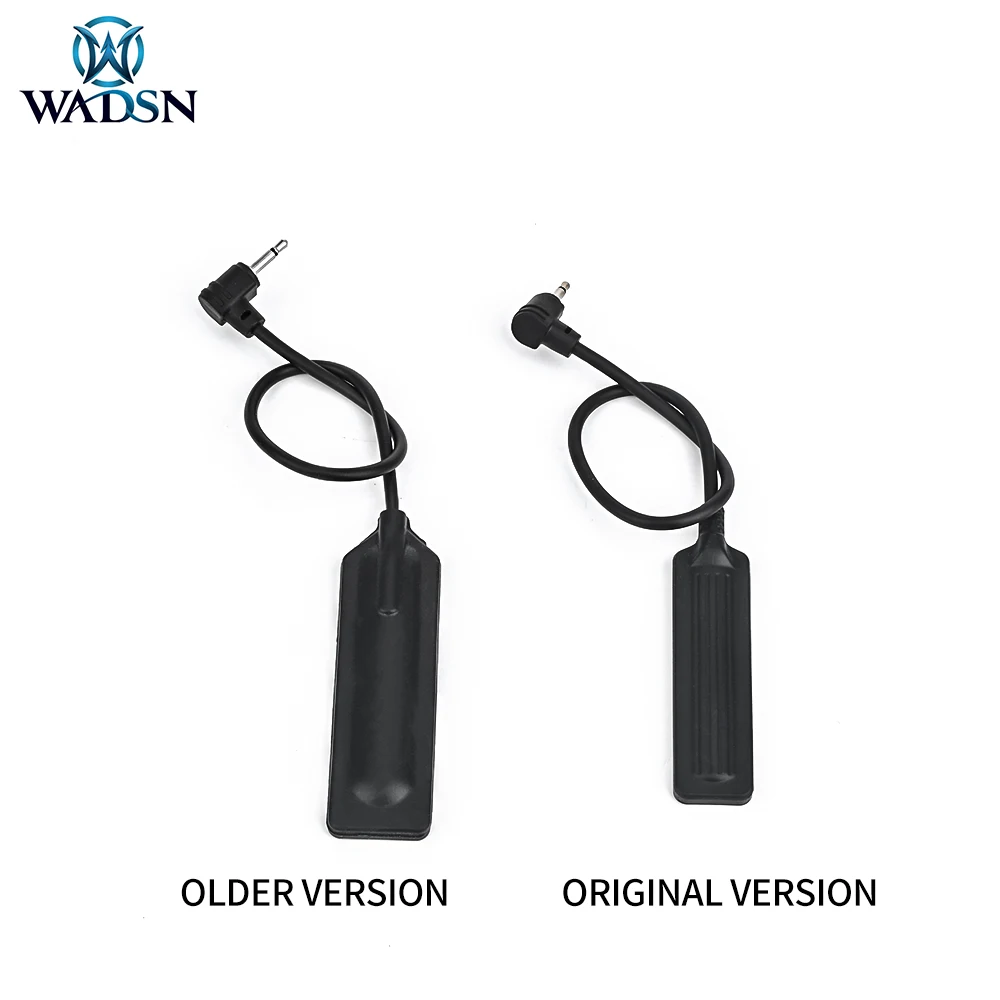 WADSN interruptor de Control de cola Original táctico PEQ DBAL, luz de arma Airsoft, accesorio de interruptor de presión de cinta DBAL A2/D2 - imagen 2