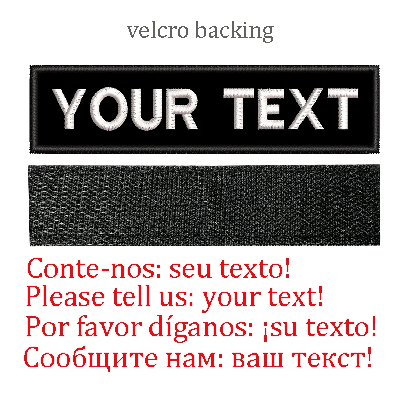 Parches bordados con nombre personalizado, insignia de rayas, gancho de respaldo o planchar o coser o gancho para ropa, uniforme, sombrero, mochilas - imagen 3