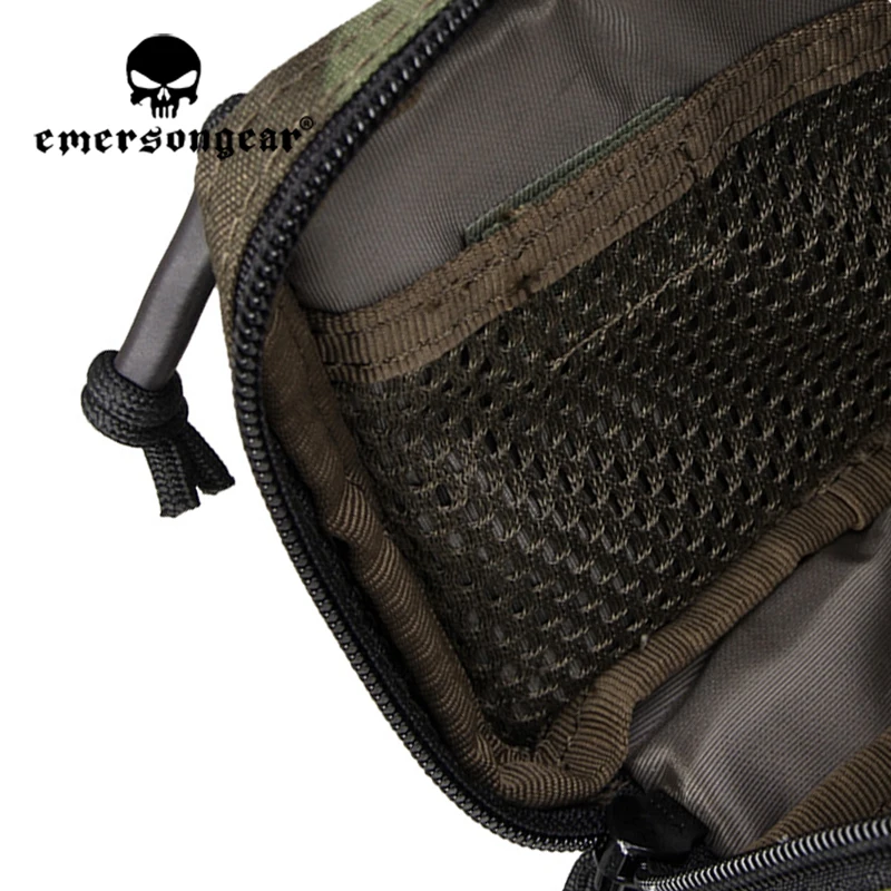 Emersongear-riñonera táctica para desechos enchufables, almacenamiento de equipo externo, bolsa expuesta para chaleco de caza, tiro Airsoft y ciclismo - imagen 5