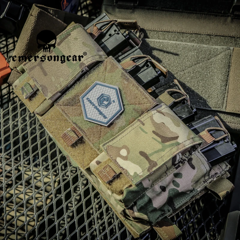 EMERSONGEAR-bolsa táctica para revistas, equipo Mag, senderismo frontal, Camping, Airsoft, juego al aire libre, paquete de combate de nailon - imagen 5