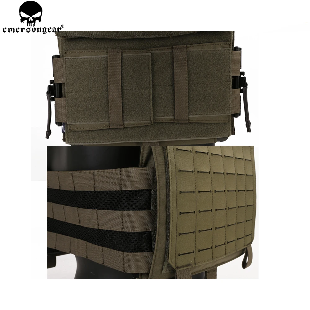 EMERSONGEAR LVAC ASSAULT portador de placa W ROC chaleco de liberación rápida Molle armadura corporal arnés Airsoft equipo de juego de rol EM7404 - imagen 3