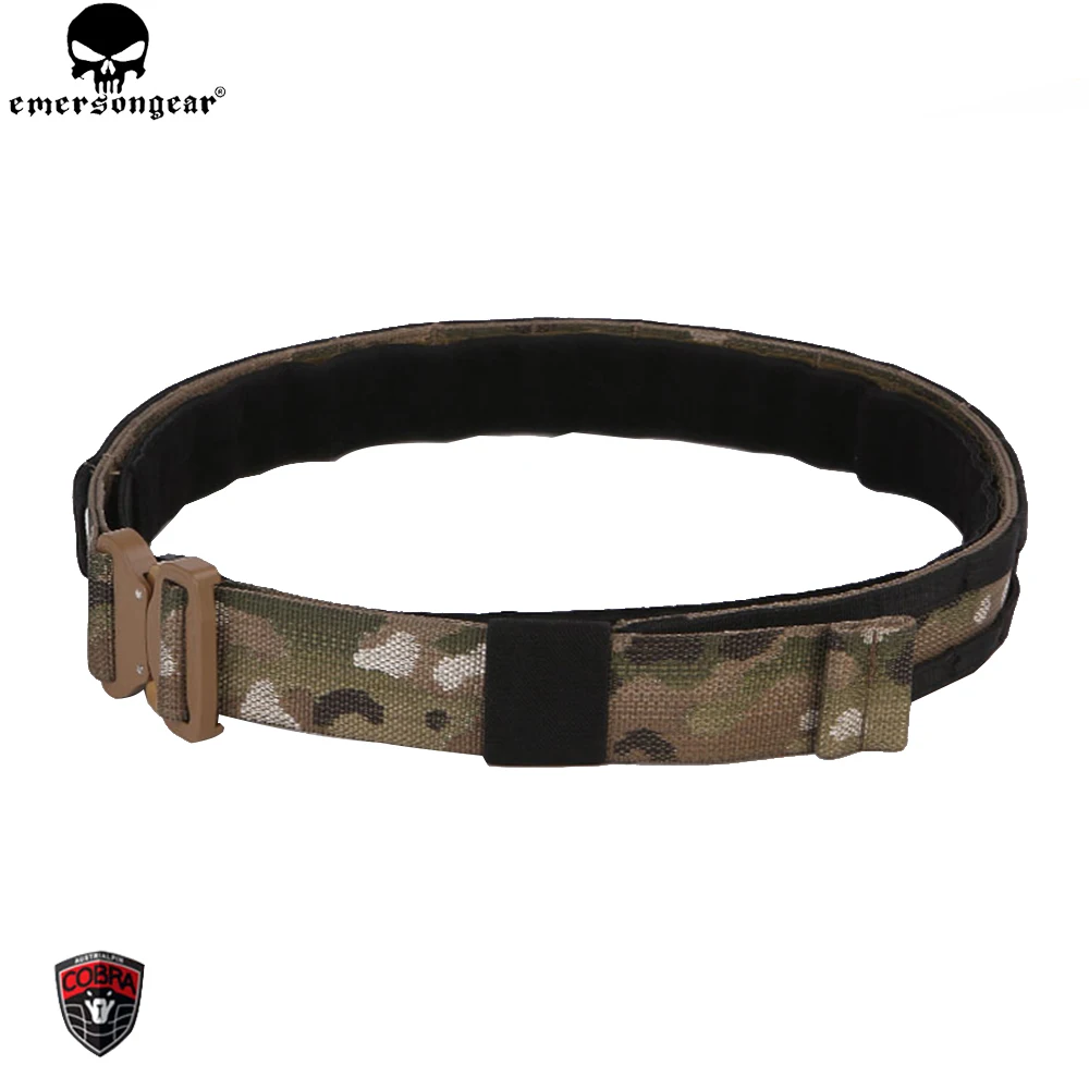 EMERSONGEAR-Cinturón de combate táctico de una piezas, 1,75 pulgadas, IPSC, interior y exterior, cinturón de Tranning del ejército para caza, accesorio para Airsoft, EM9455 - imagen 5