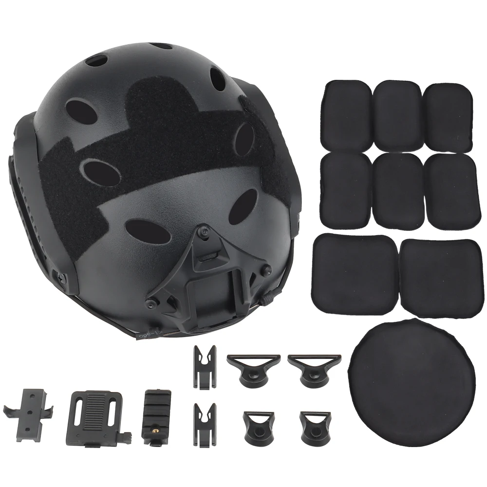 Casco Táctico PJ KOLINLOV - Detalle de construcción