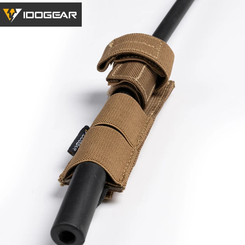 IDOGEAR-sistema de antena de Radio táctica, sistema de reubicación MOLLE, soporte con bolsa para PRC152, PRC148, MBITR 3565 - imagen 4