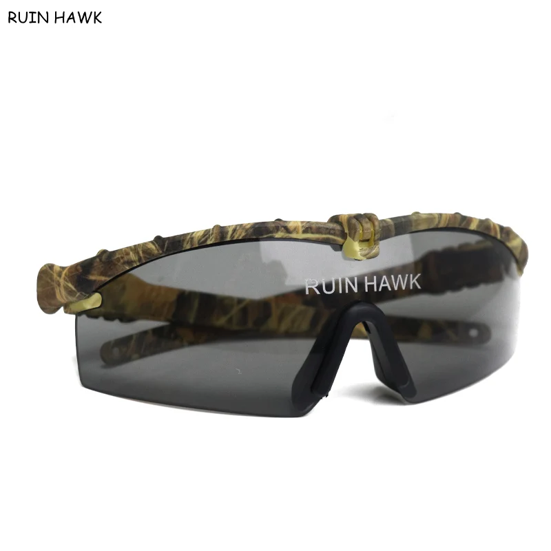 Gafas deportivas polarizadas para hombre, gafas de sol para ciclismo al aire libre, pesca, gafas militares tácticas para tiro, gafas de caza al aire, 4 lentes - imagen 3