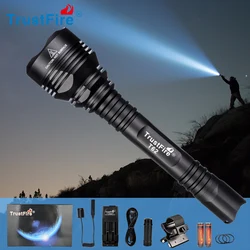 Trustfire T62 Linterna Táctica LED XHP70 Sumergible Ultra Brillante