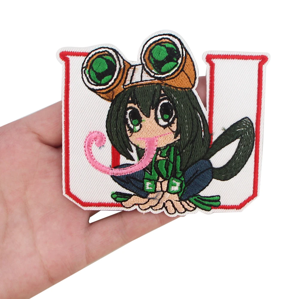 A4160 Patchfan pegatina de dibujos animados divertido hierro en parches parche bordado de Anime para insignia de accesorios de ropa - imagen 3