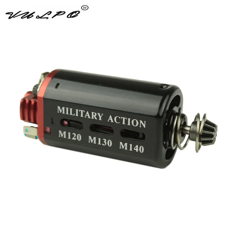 VULPO-cubierta inferior de Metal tipo disipación de calor, Motor de alta velocidad M140 para Airsoft Ver.2/3, caja de cambios, accesorios de caza - imagen 4