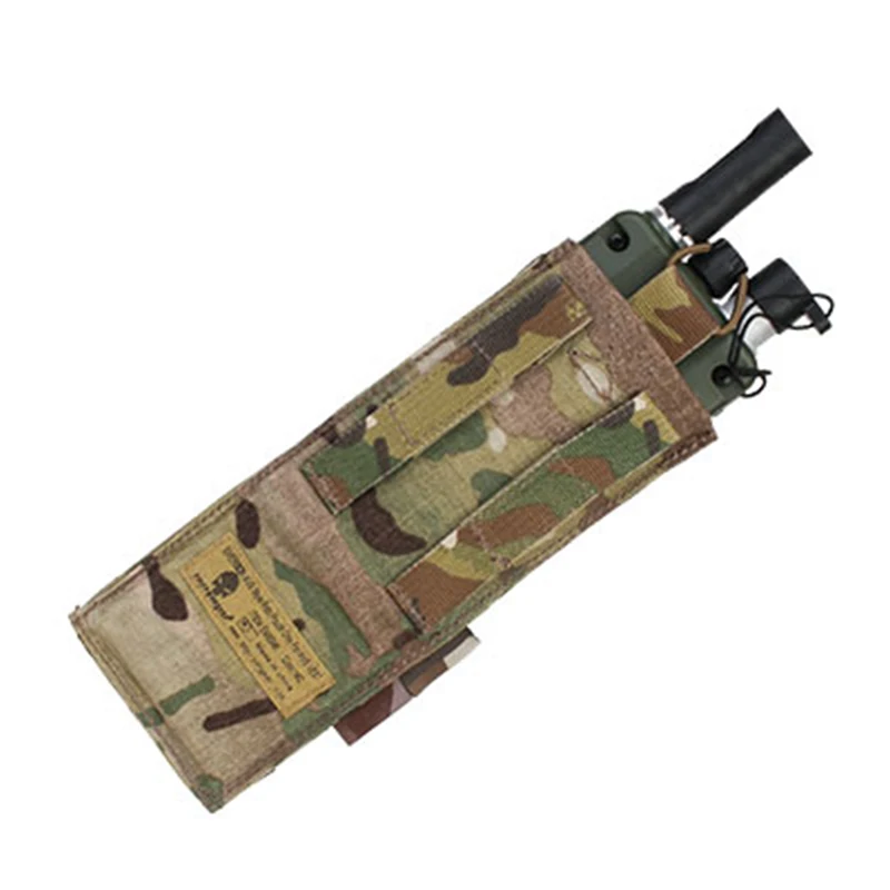 Emersongear para AVS estilo Radio bolsa para AVS placa portadora chaleco Walkie Talkie bolsas Panel caza Airsoft juego de guerra tiro - imagen 5