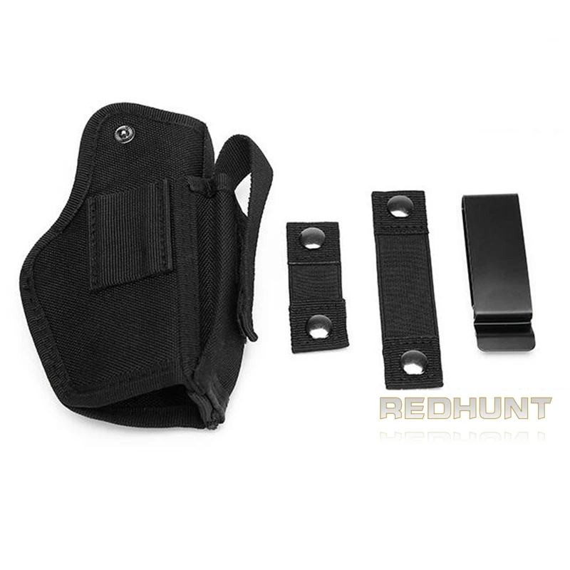 IWB OWB funda de transporte oculta para coche, ranura para cargador, Correa Molle de 1 "/2", monturas para mano derecha e izquierda, modelos de pistola universales - imagen 4