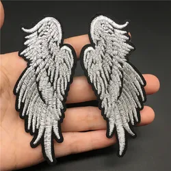 Parche bordado alas de ángel termoadhesivo para coser o planchar