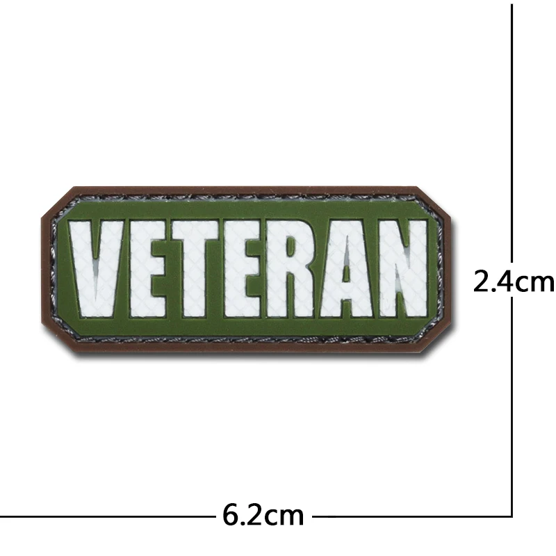 Parche de goma de PVC 3D de alta calidad, insignia de brazalete militar táctico, gancho, pegatinas de tela, aplique de emblema de hombro - imagen 3