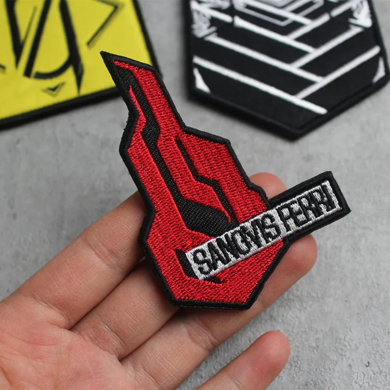 404 Squad Girls' Frontline bordado parche insignias tácticas para ropa chaleco bolsa decoración - imagen 4