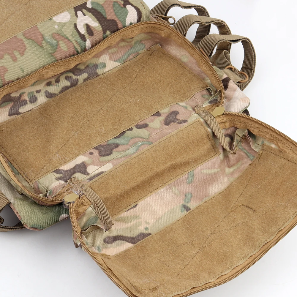 Bolsa táctica con cremallera para placa, bolso de caza con Panel de nailon 1000D, Airsoft para exteriores, chaleco JPC CPC AVS - imagen 4