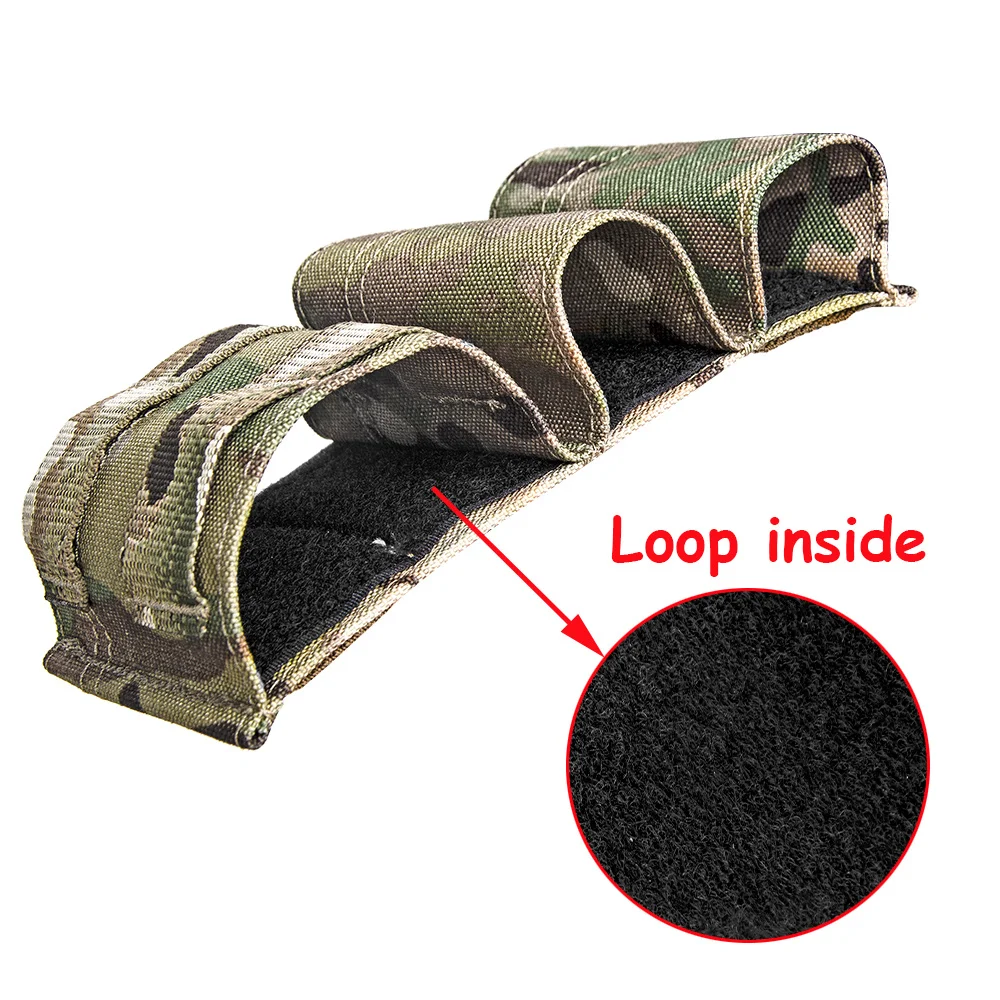 Bolsa MOLLE Kydex para cinturón de caza, accesorios de Paintball, con Clip de correa KYWI Malice con 5,56, 1 + 2 lados, revista de 9mm para cinturón TMC - imagen 2