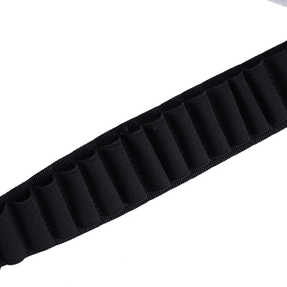 Soporte de concha táctico de nailon, 26 rondas, cartucho militar, cinturón de cintura, calibre de hombro, soporte de munición para caza, tiro CS - imagen 2