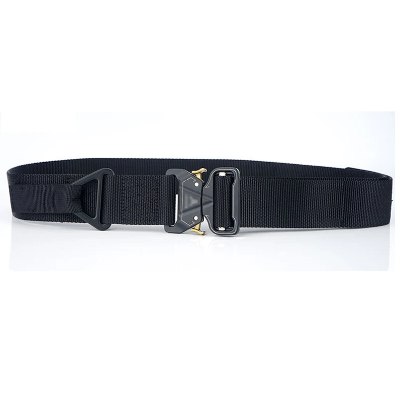 Cinturón táctico militar con hebilla de Metal rápido Oxford 1000D resistente al desgaste para lucha al aire libre Molle cinturón versátil de nailon 3 colores - imagen 5
