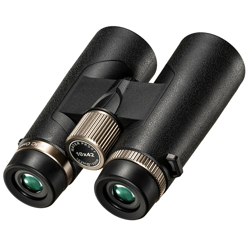 DIANA HD 10x42 telescopio BAK4 binoculares telescopio impermeable de alta potencia adaptador de trípode para caza Camping al aire libre - imagen 3